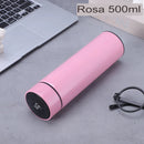 Garrafa Térmica Inox com Display LED 500ml