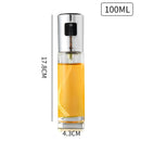 Pulverizador de Óleo Spray Inox 100ml – Cozinha Saudável