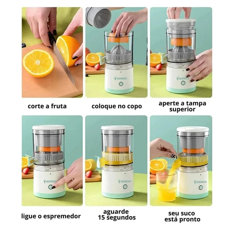 Espremedor de Laranjas Portátil Sem Fio