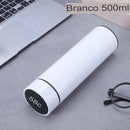 Garrafa Térmica Inox com Display LED 500ml