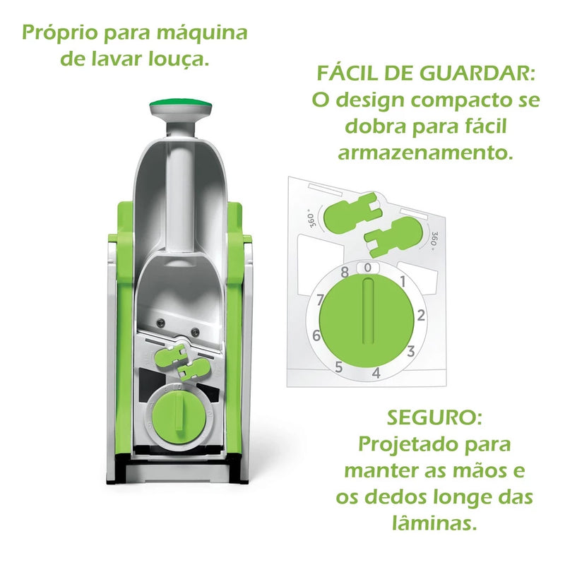 Cortador de Vegetais e Alimentos 5 em 1