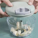 Processador Manual 2 Lâminas 200ml para Alho e Temperos