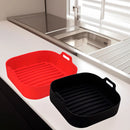 Kit 2 Formas de Silicone para Air Fryer e Forno 19cm