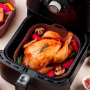 Kit 2 Formas de Silicone para Air Fryer e Forno 19cm