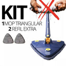 Mop de Limpeza Giratório com 2 Refil