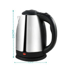 Chaleira Elétrica Inox 1.8L com Tampa — Uniterme