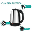 Chaleira Elétrica Inox 1.8L com Tampa — Uniterme