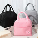 kit2 Bolsa Térmica Portátil Lancheira Térmica Marmita Viagem