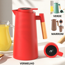 Garrafa Térmica Digital Nórdica 1L com Visor de Temperatura