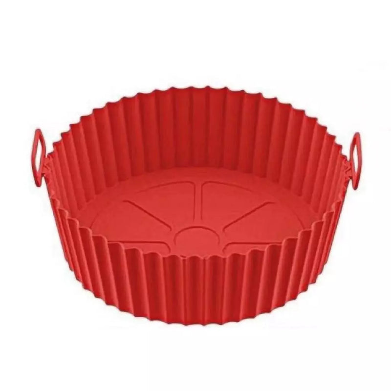 Kit 2 Formas de Silicone para Air Fryer e Forno 19cm