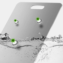 Tábua De Corte 304 Aço Inoxidável Antibacteriana À Prova De Mofo 46 cm tábua de cozinha