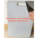 Tábua de Corte Inox 304 Antibacteriana 46cm