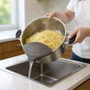 Escorredor de Silicone com Encaixe Universal