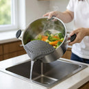 Escorredor de Silicone com Encaixe Universal