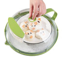 Tampa Protetora para Micro-ondas com Reservatório de Vapor