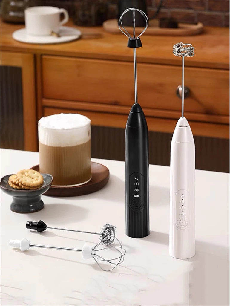 Misturador Elétrico Portátil USB para Bebidas Cremosas