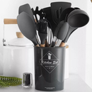 Kit Utensílios de Cozinha em Silicone 12 Peças